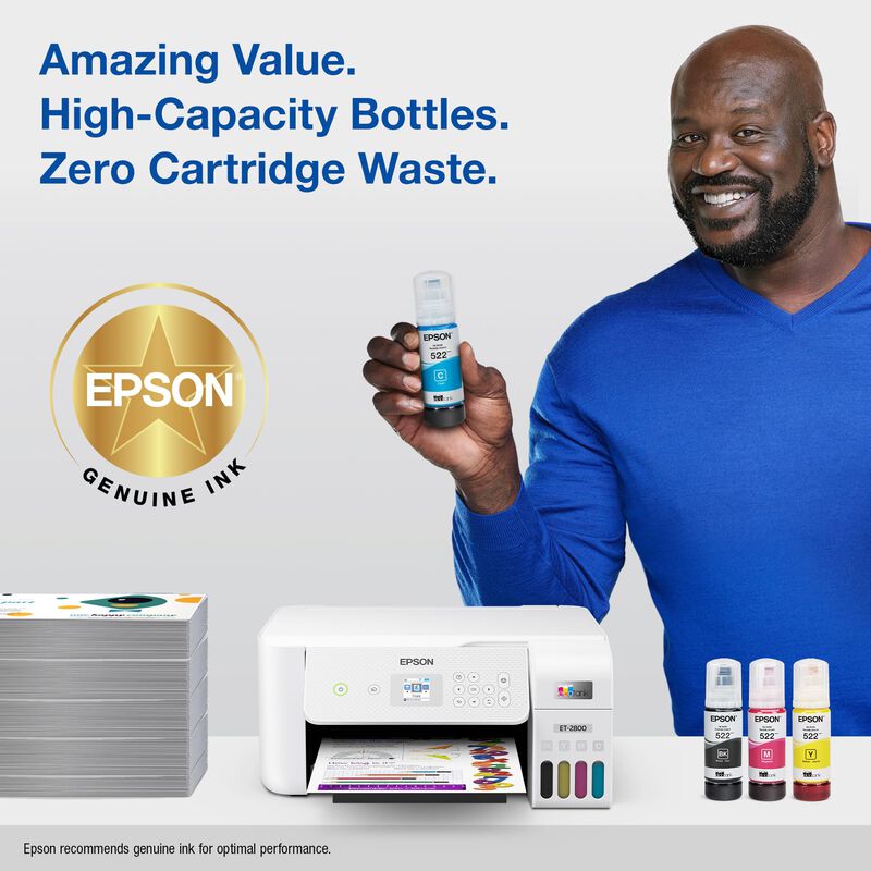 Botella De Tinta Epson 522 Ecotank De Ultra Alt... image number null
