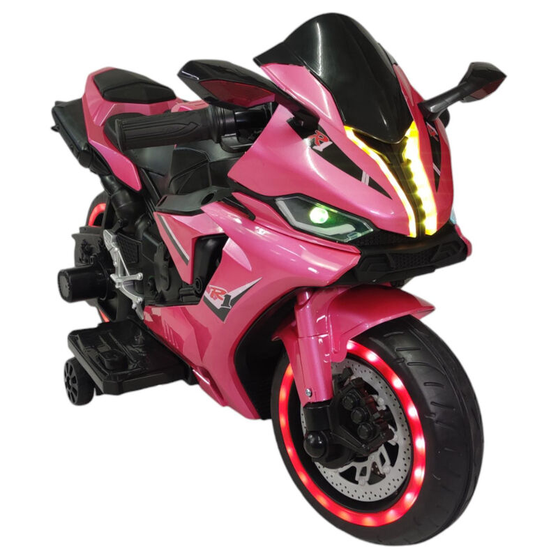 Motocicleta Montable El&eacute;ctrica Infantil Tres Ru... image number null