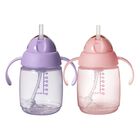 Straw Cup Tommee Tippee Starter, 300 Ml, M&aacute;s De 6 M, Con Asas, Paquete De 2