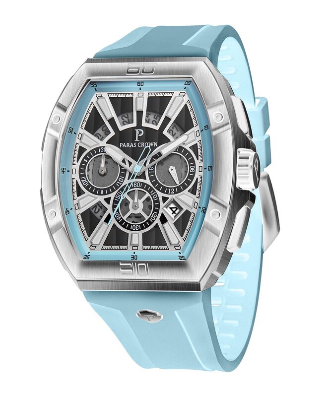 Reloj Pc Paras Crown Tonneau 5atm Resistente Al... image number null
