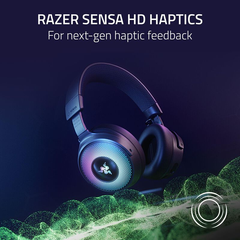 Auriculares Inal&aacute;mbricos Para Juegos Razer Krak... image number null