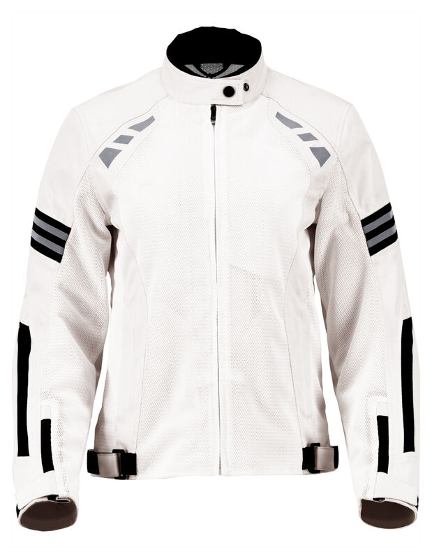 Chamarra Mujer Biker Con Protecci&oacute;n Espalda Y C... image number null