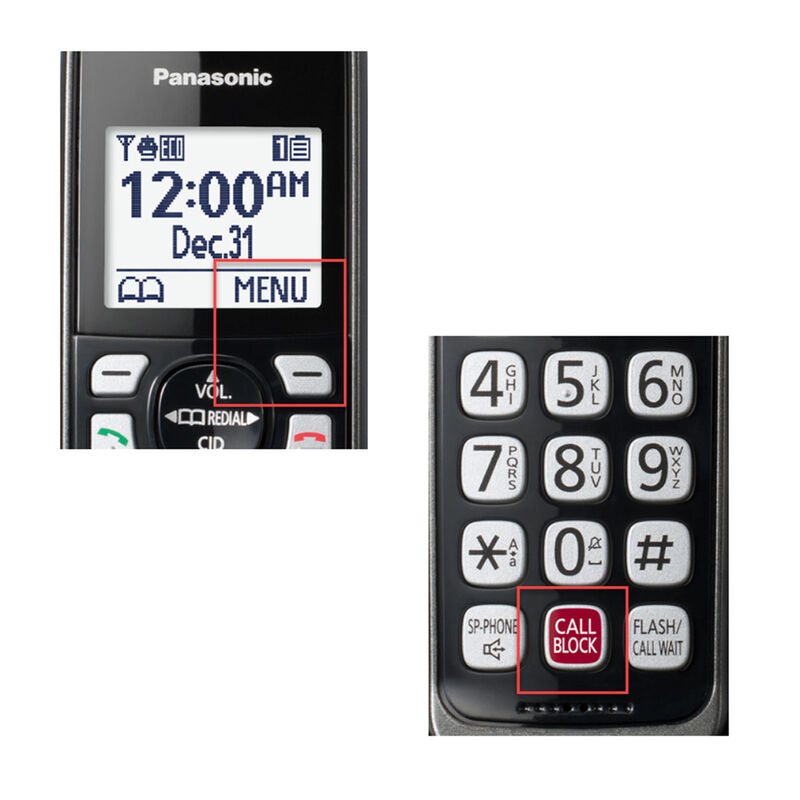Tel&eacute;fono Inal&aacute;mbrico Panasonic Una Ext KX-TGD83... image number null