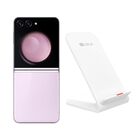Galaxy Z Flip 5 256GB Lila Reacondicionado + Base Cargador