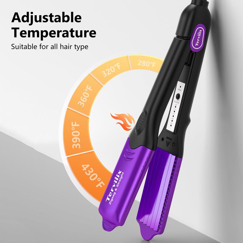 Hair Crimper Terviiix Plancha De Pelo Con 4 Pla... image number null