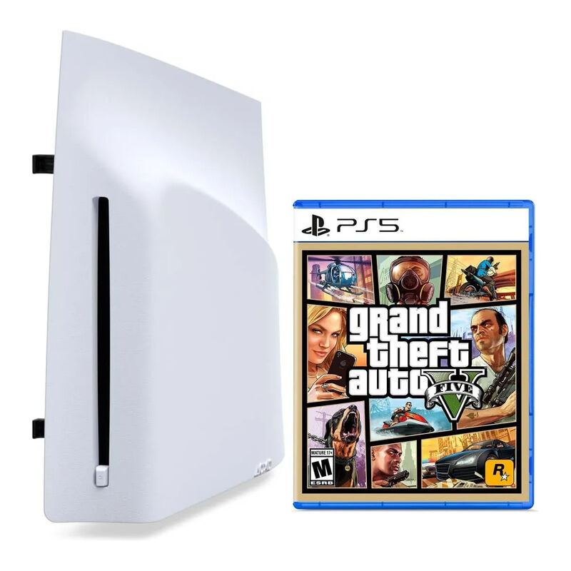 Unidad De Disco Ps5 Digital + Ps5 Juego Grand T... image number null