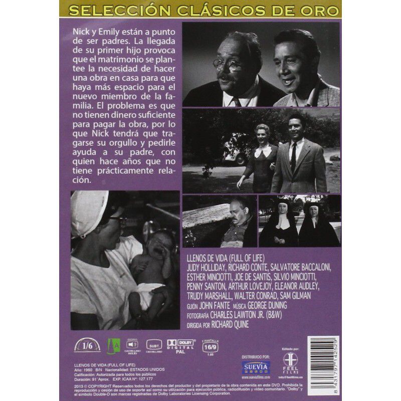 Full Of Life (llenos De Vida) [dvd] (1956) Full... image number null