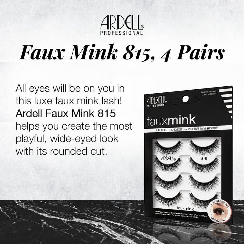 Pesta&ntilde;as Postizas Ardell Faux Mink 815 Ultrasua... image number null