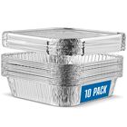 Bandeja Para Hornear Plasticpro 20cm, Pack de 10 Desechables con Tapa