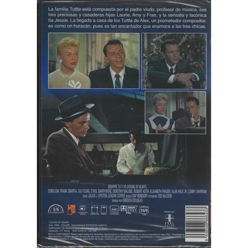 Siempre T&uacute; Y Yo (dvd) 1954 Joven De Coraz&oacute;n image number null