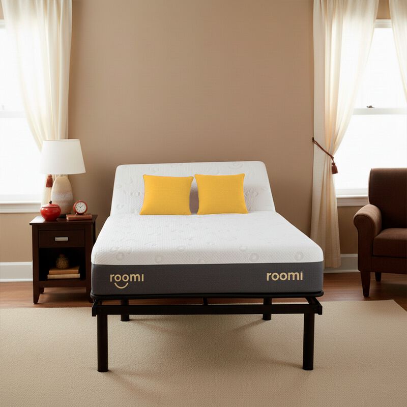 Colch&oacute;n Matrimonial Roomi Smile + Cama El&eacute;ctric... image number null