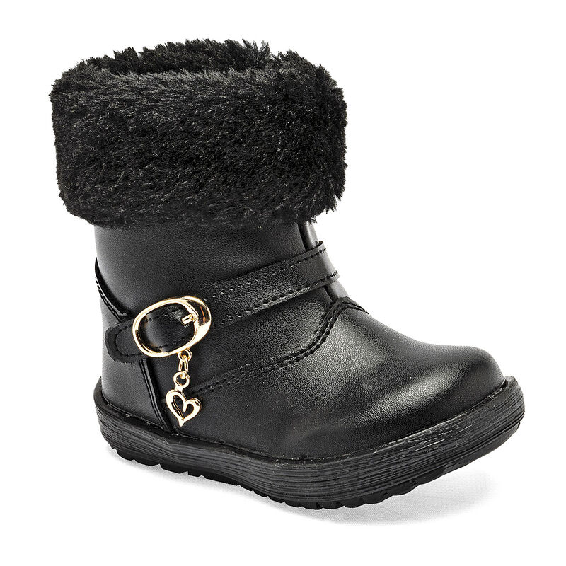 Yondeer Botitas para beb&eacute; ni&ntilde;a. Negro image number null