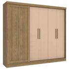 Ropero kappesberg N565 NGMC RO de 229X265X58 cm color Nogueira  macadamia ort