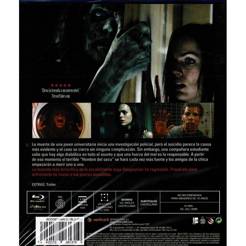 Boogeyman 3 [blu-ray R] (1981,1984,1989,2008) image number null