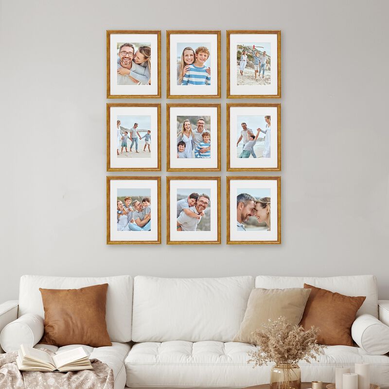 Marco De Fotos Sheffield Home 9 Piezas 28 &times; 36 ... image number null