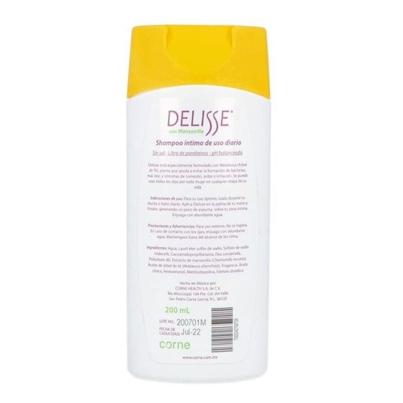 Delisse Shampoo Intimo Manzanilla 200 Ml image number null