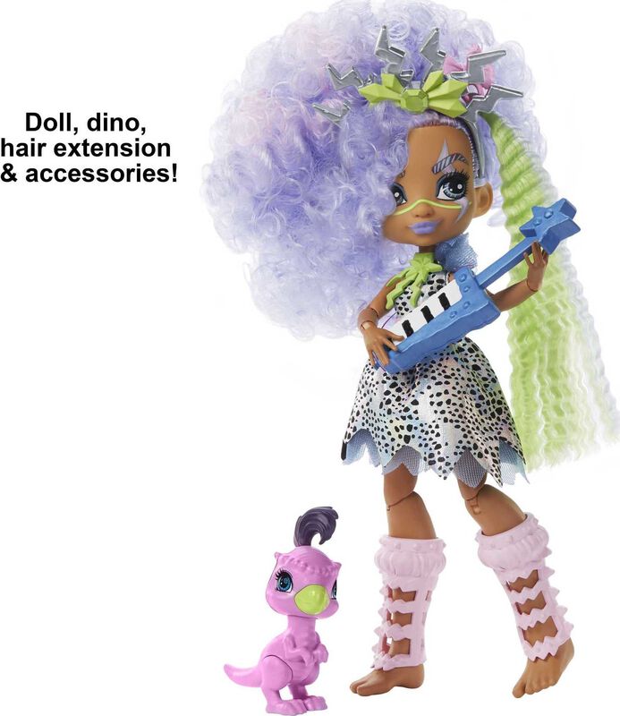 Mu&ntilde;eca Moderna Mattel Cave Club Bashley Con Din... image number null