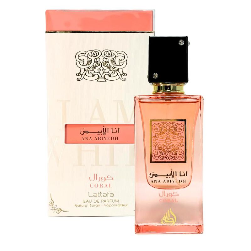 Perfume Lattafa Ana Abiyedh Coral, 60 Ml, Unise... image number null