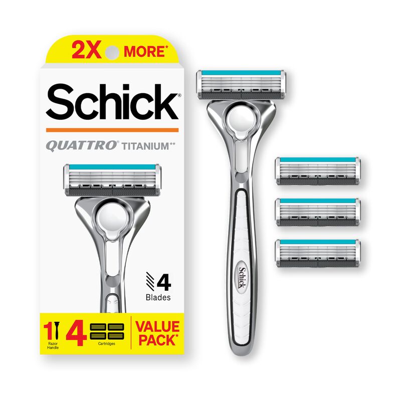 Maquinilla De Afeitar Schick Quattro Titanium C... image number null