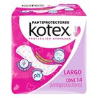 KOTEX PANTYS ROSAS LARGOS 14S
