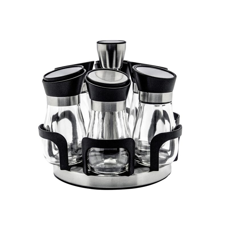 Set de 6 Especieros Con Base Giratoria image number null