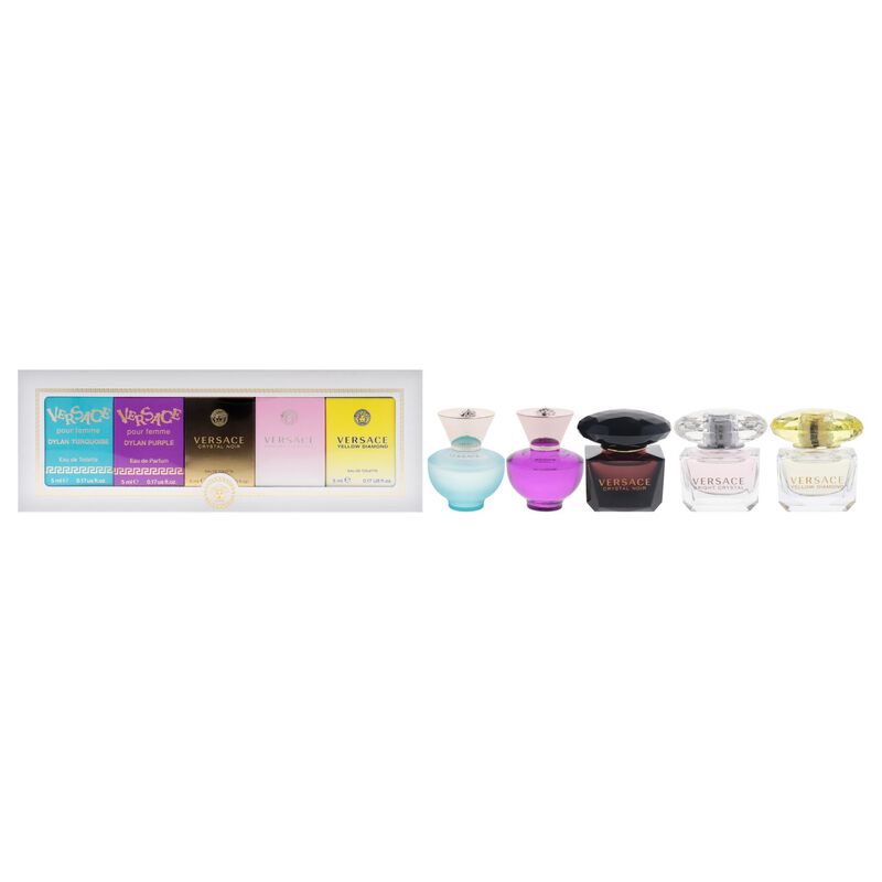 Set De Regalo De Perfume Versace Miniatures Col... image number null