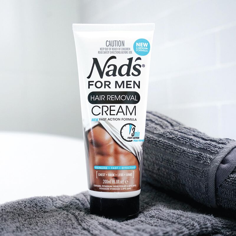 Crema Depilatoria Nad's Para Hombres Que Alivia... image number null