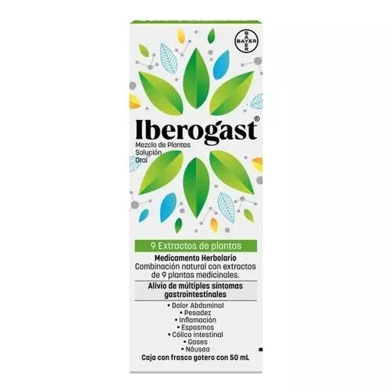 Iberogast Soluci&oacute;n Oral Frasco Gotero 50ml image number null