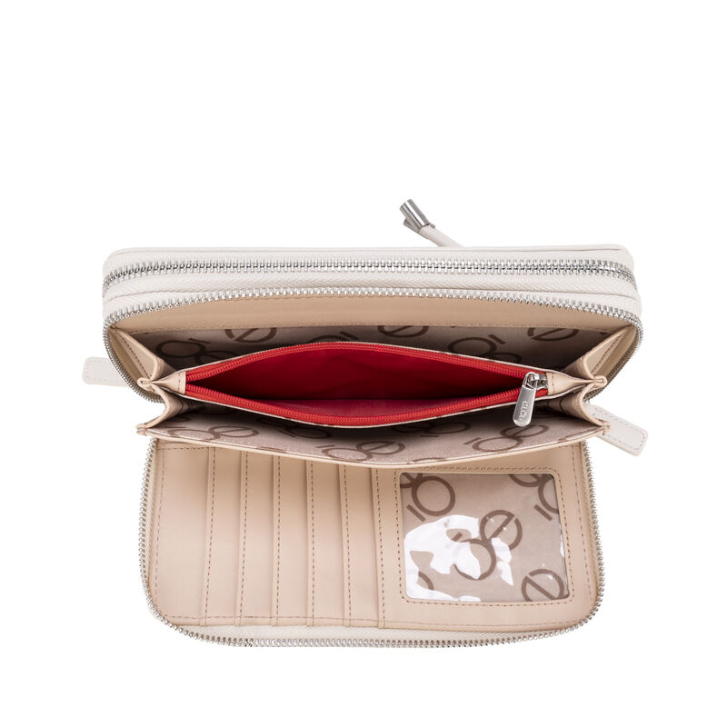Cartera Grande Ciere Doble Color Beige image number null
