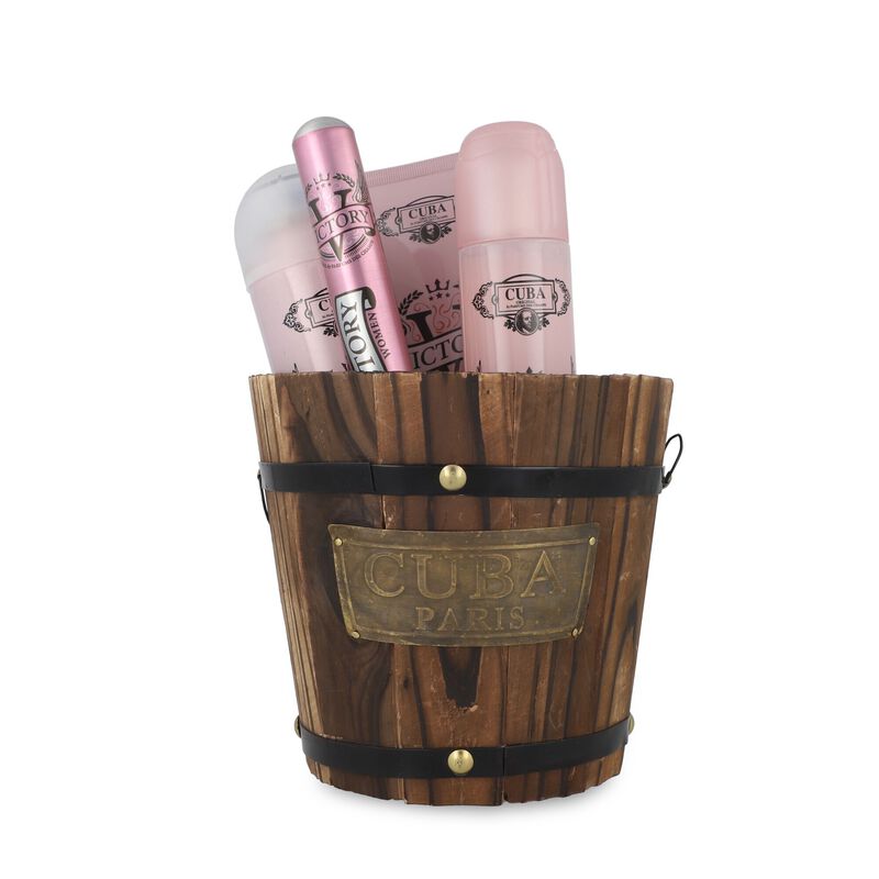 Set Cuba Victory 4Pzs 100Ml Edp Spray/ Desodora... image number null