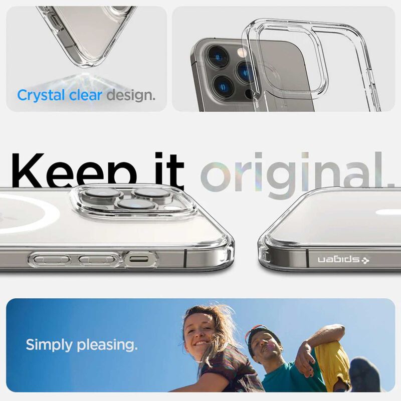 Funda Spigen Crystal Hybrid Mag Para Iphone 14 ... image number null