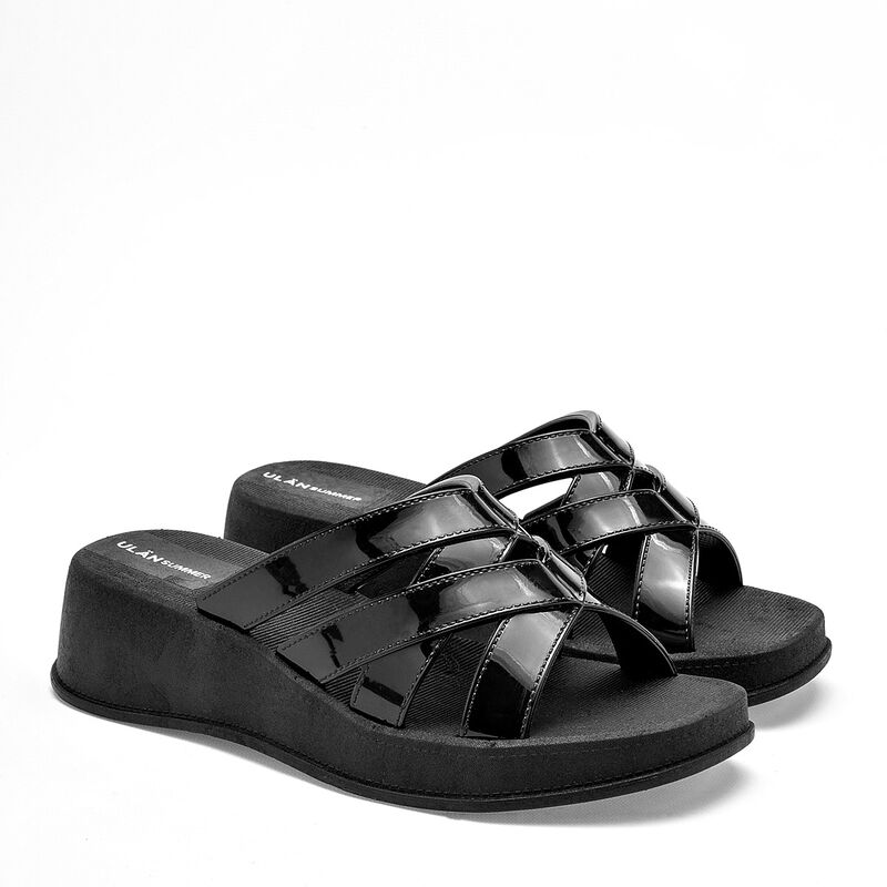 Top Moda Sandalia para mujer negro image number null