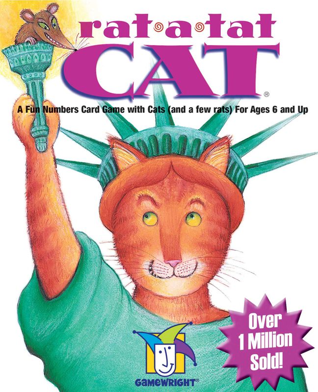 Juego De Cartas Gamewright Rat A Tat Cat Para N... image number null