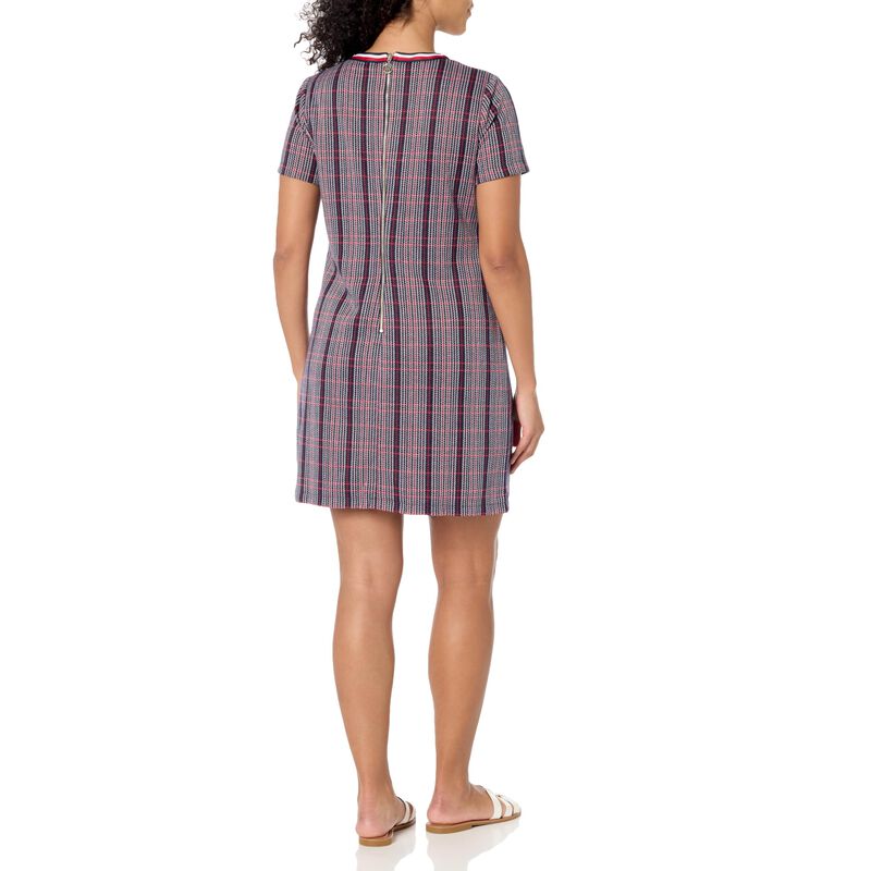Vestido Tommy Hilfiger Azul Marino Estampado a ... image number null