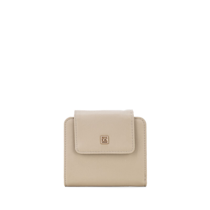 Cartera Flap Chica Color Beige image number null