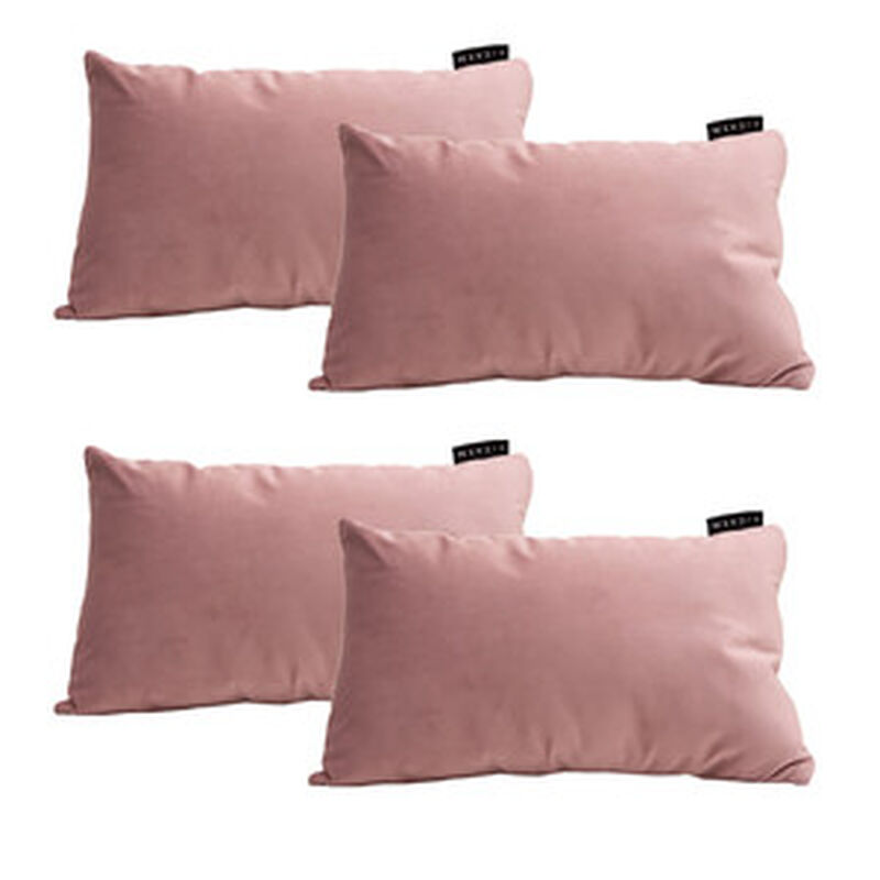 Set de 4 Cojines Dicasa DeltaOne Rosa Palo image number null