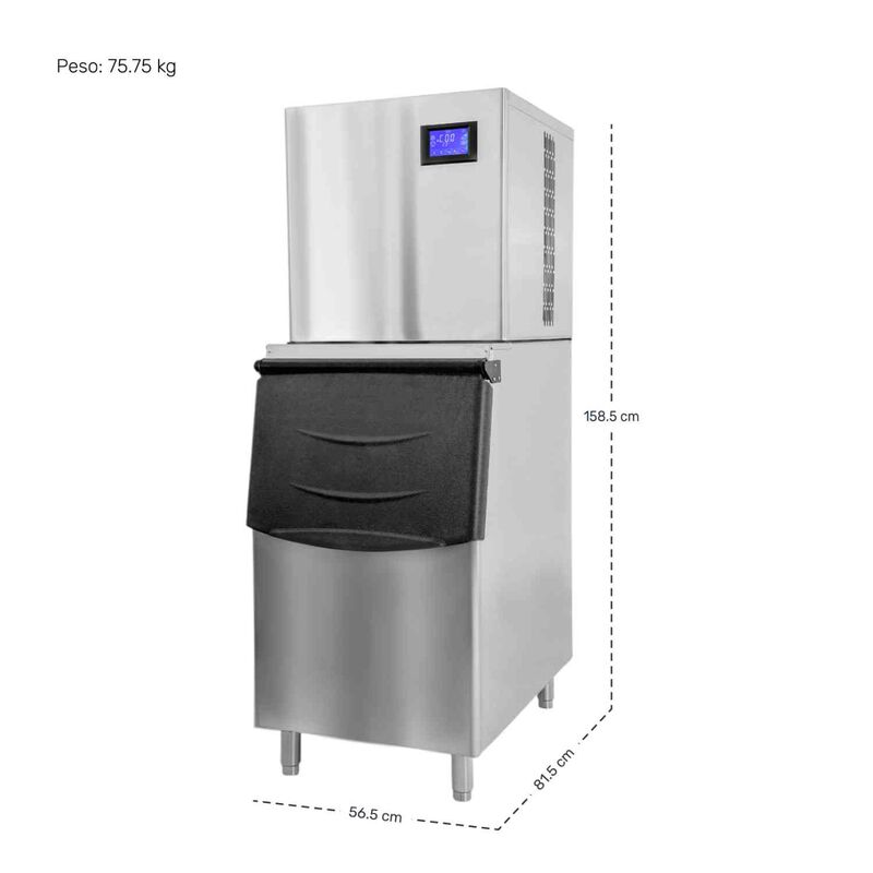 M&aacute;quina De Hielo Industrial Comercial 200kg 900... image number null