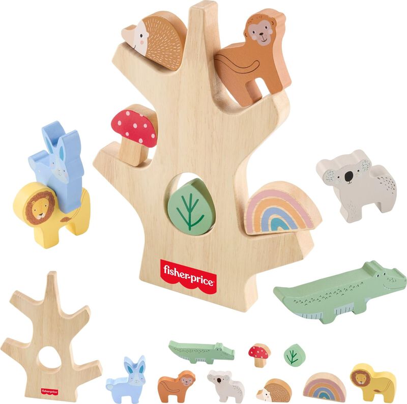 Juego De Apilamiento De Madera Fisher-price &Aacute;rb... image number null