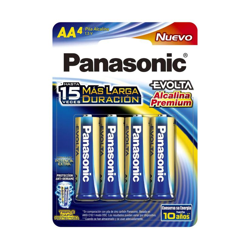 PILA PANASONIC EVOLTA ALCALINA AA CON 48 UNIDAD... image number null
