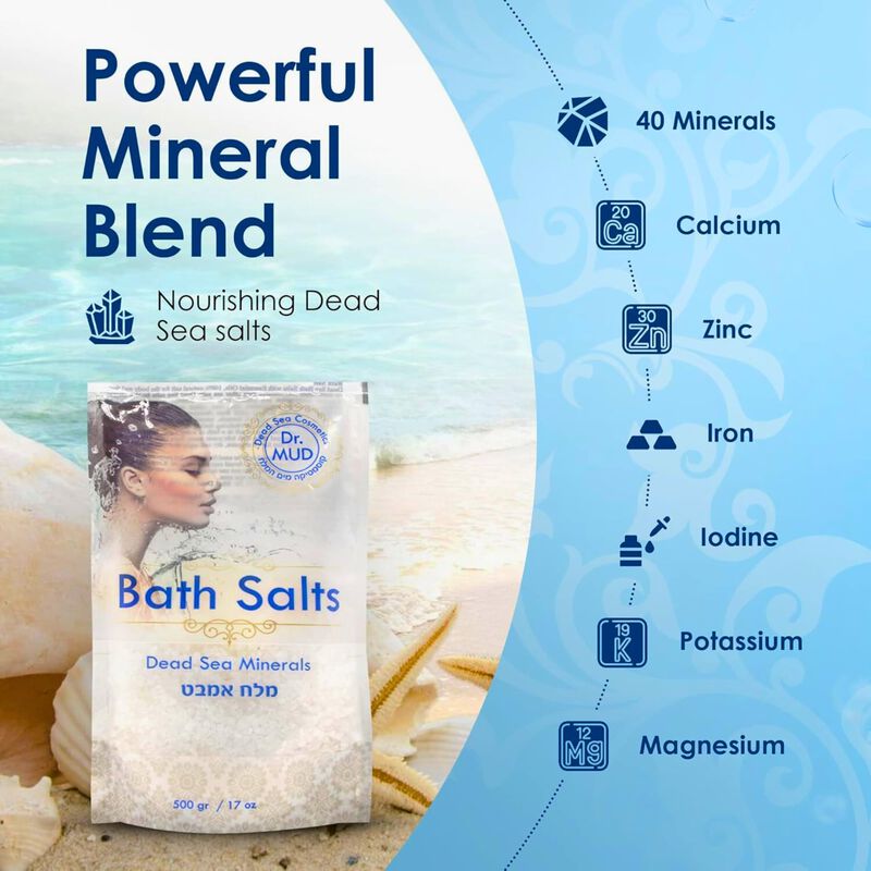 Sales De Ba&ntilde;o Dr.mud Cosm&eacute;ticos Mar Muerto 42.3... image number null