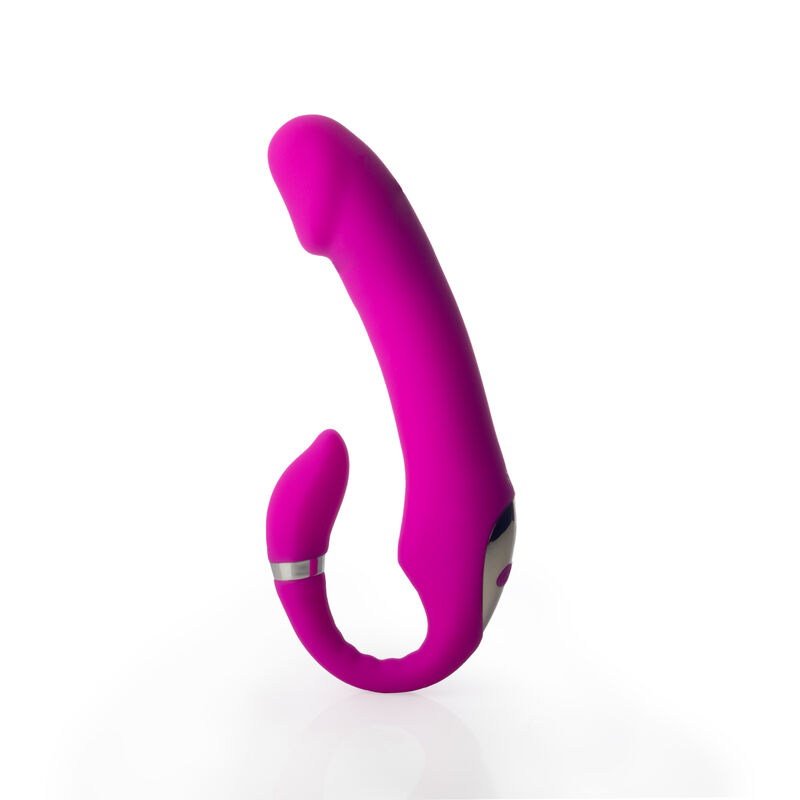 VIBRADOR DE CONSOLADOR ROSA EGGEN DUAL image number null