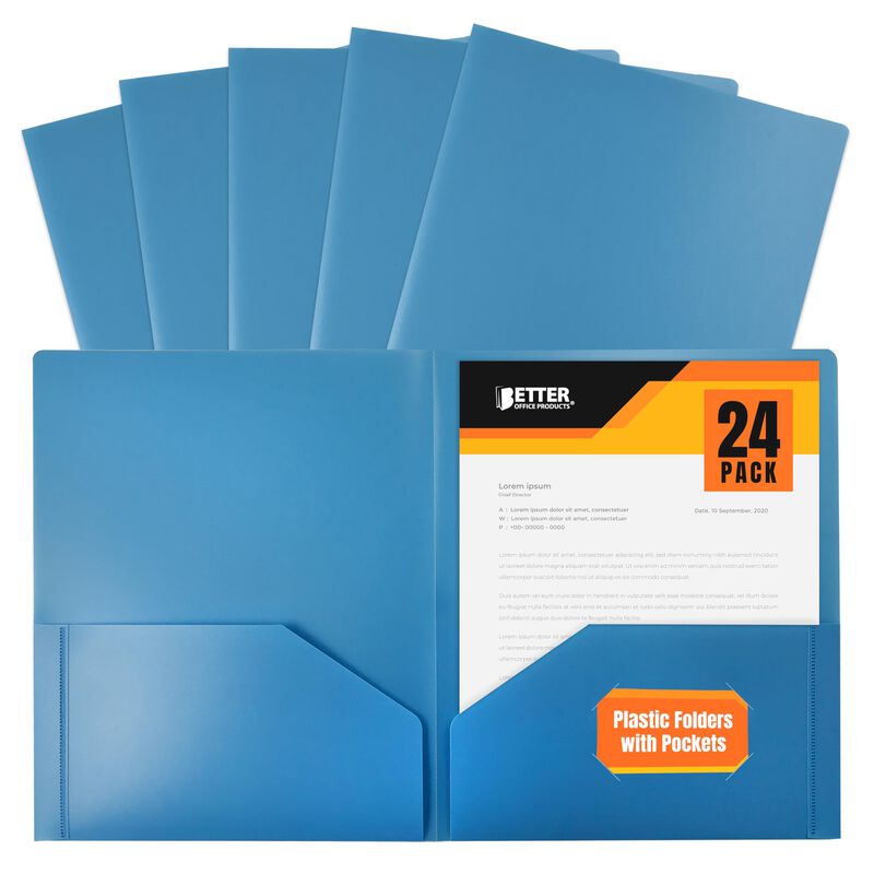 Carpeta De Archivo Better Office Products, Paqu... image number null