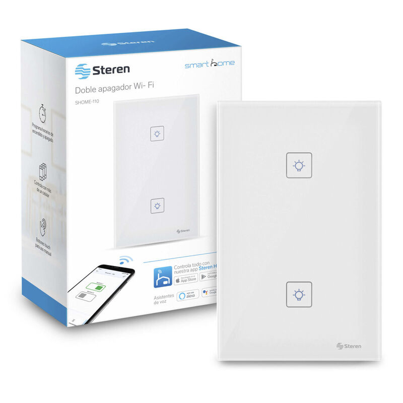 Apagador Wi-Fi* Touch Doble image number null