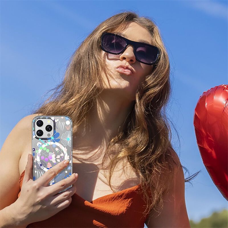 Funda Mybat Mood Mag Para Iphone 16 Pro - Flore... image number null