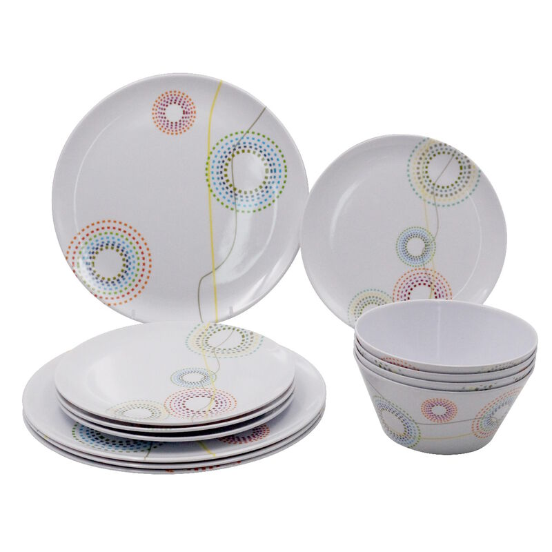 Vajilla de Cocina Melamina Tulum 12 pz Fraciel image number null