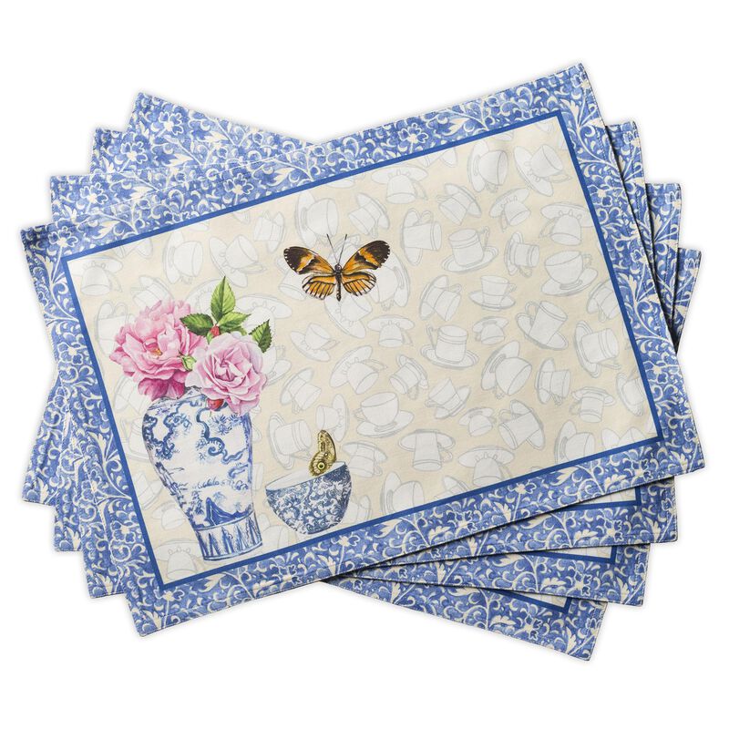Set de 4 Manteles Individuales Maison D&rsquo;hermine... image number null