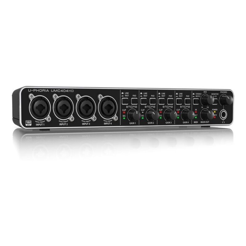 Behringer Umc404hd Interface De Audio Usb 4x4 image number null