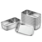 Molde Para Hornear Lianyu - Pack de 8 (16x9 cm, Acero Inoxidable)