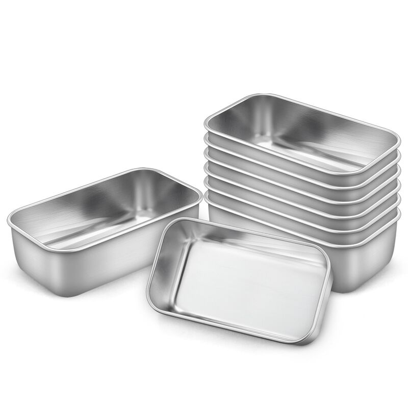 Molde Para Hornear Lianyu - Pack de 8 (16x9 cm,... image number null