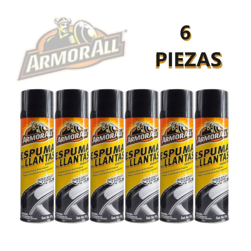 Espuma limpieza llantas Armor All 510g brillo n... image number null